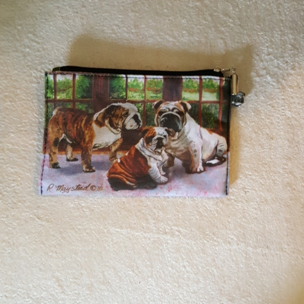 Small English Bulldog wallet
